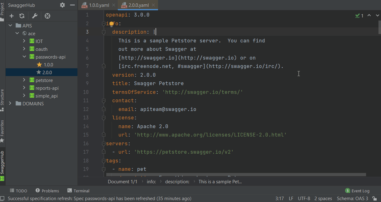 Set default version Set default version